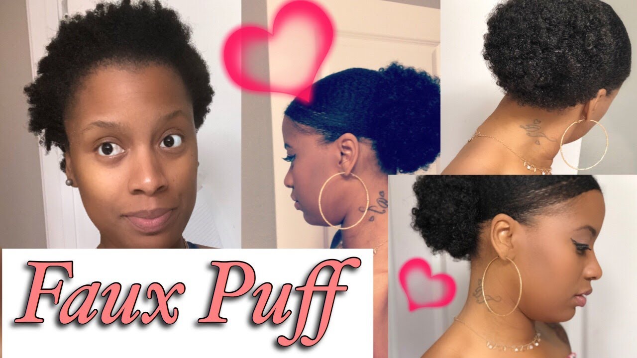 Fro to FAUX PUFF || lost files ((10 minute hairstyle)) - YouTube