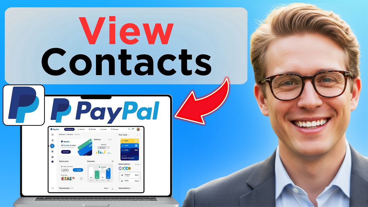 Как просмотреть свои контакты в PayPal (проверено)