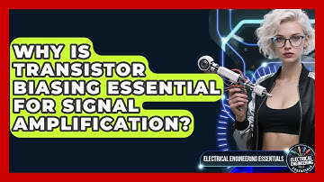 Why Is Transistor Biasing Essential For Signal Amplification? - Electrical Engineering Essentials