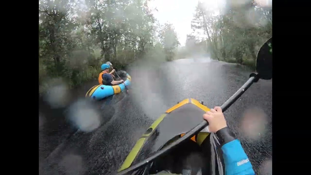 Tipasjoki packraftilla