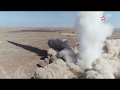 Замедленная съемка попадания ракеты ОТРК «Искандер-М» в цель
