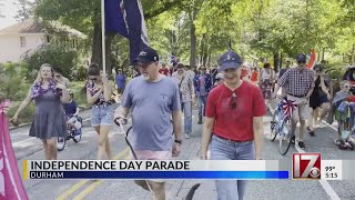 Hundreds turn out for Durham's oldest public July 4 celebration