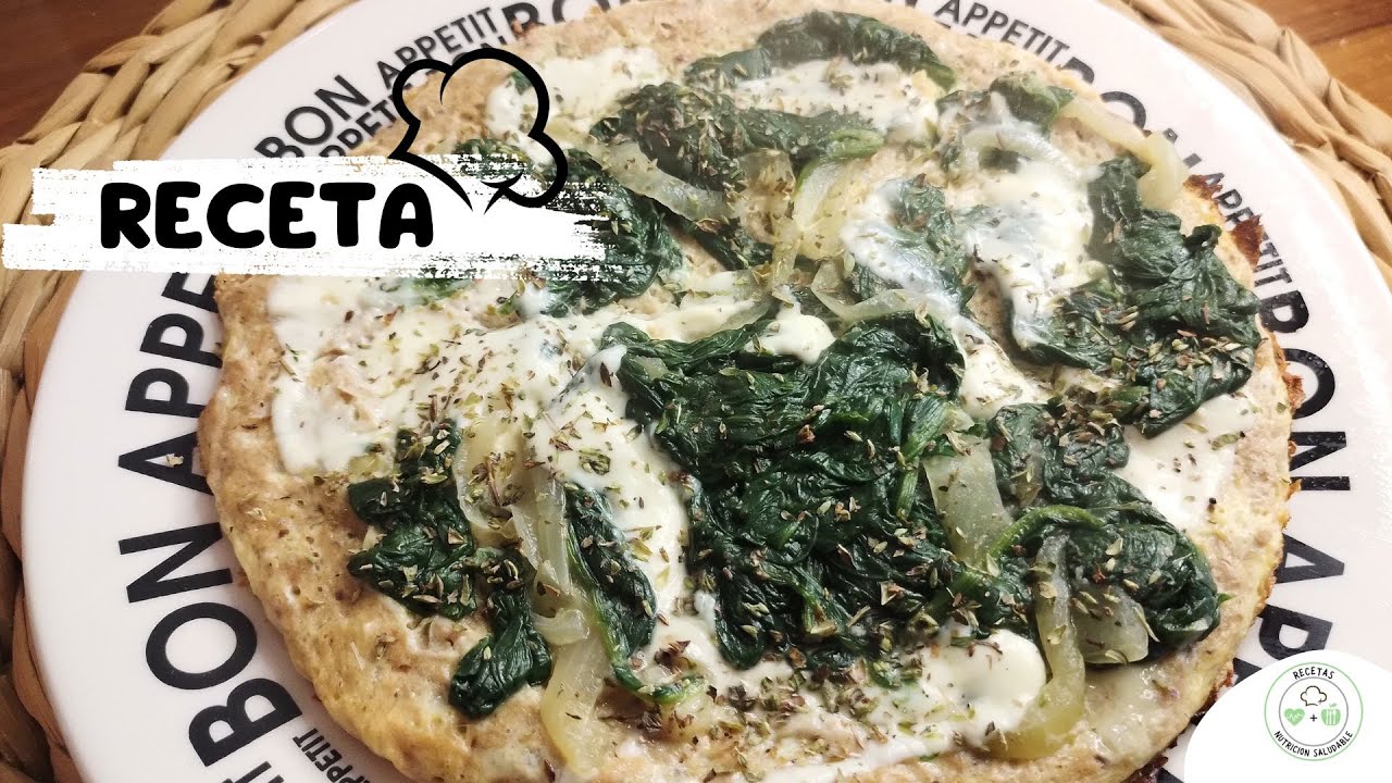 46 Gramos de Proteína en un solo plato!!! Tortilla de Atún y Espinaca
