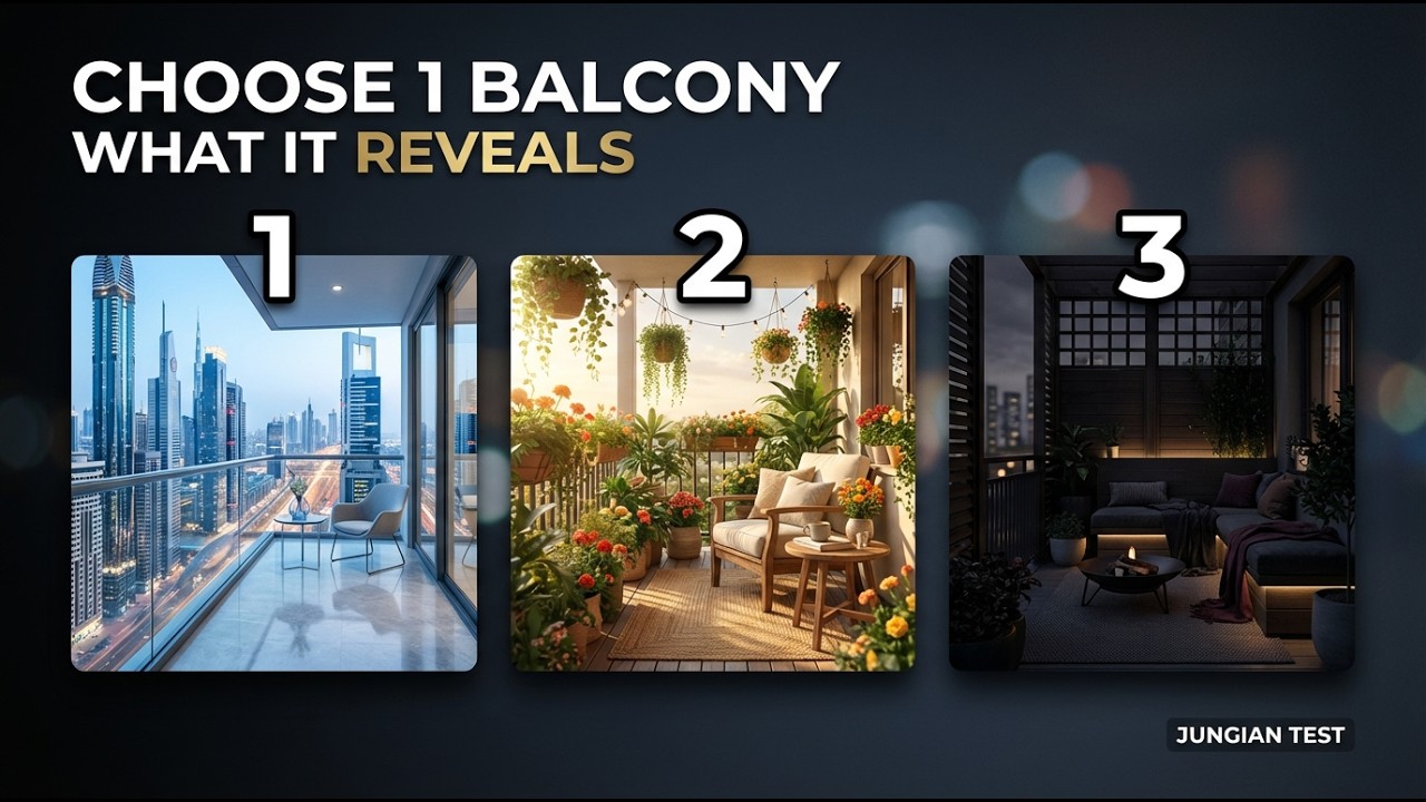Choose a Balcony — What It Reveals About You | Jungian Symbolism Test