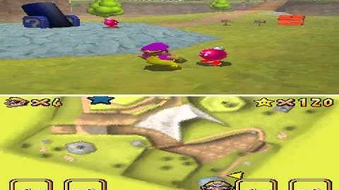 Super Mario 64 DS Wario texture hack