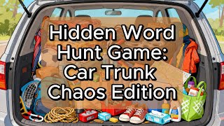 Hidden Word Hunt Game: Car Trunk Chaos Edition screenshot 4