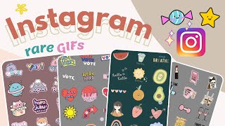 INSTAGRAM GIF sticker search keywords | aesthetic GIFs on Instagram 🌼🌸✨