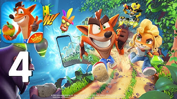 Crash Bandicoot: On the Run! Wumpa Island Run Gameplay Walkthrough Part 4 Android iOS