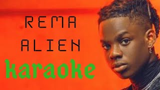 rema-alien lyrics #karaoke #vibes2go