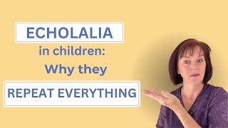 Famous Why does my child repeat what I say?  The reason may surprise you. Wealth