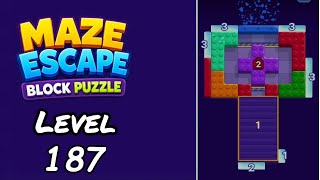 Maze Escape Level 187 Walkthrough