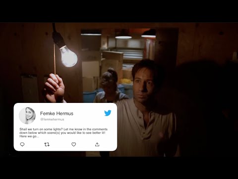 The X Files Let S Turn On The Lights Triangle The Truth II 