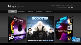 Download MP3 Store OsCommerce Template by  Mercury TM