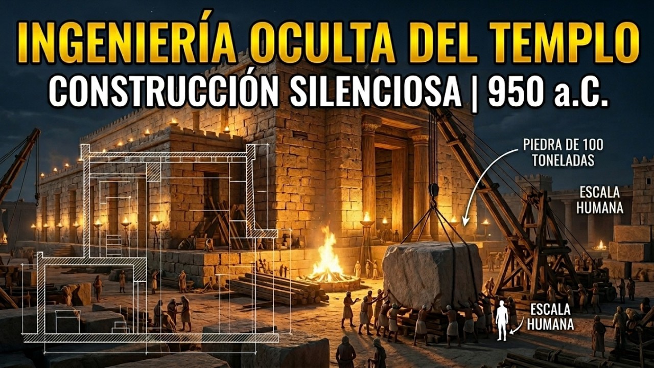Así se construyó el Templo de Salomón en el año 950 a. C.? | Ingeniería oculta del mundo antiguo