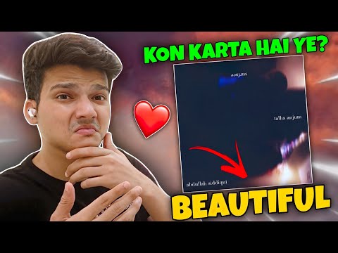 Abdullah Siddiqui & Talha Anjum - surface reaction (Official Audio) | IFLAH REACTS