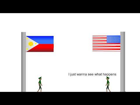 Never flip the philippine flag!!
