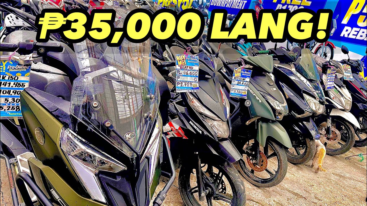 MURANG REPO MOTORCYCLE 35K LANG MAY MOTOR KA NA!