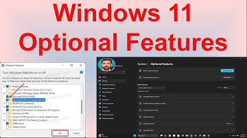 Windows 11 Optional Features