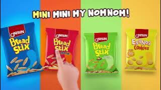 Mini Mini My Nom Nom with Nissin BreadStix and Eggnog!
