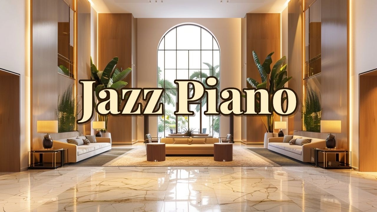 Luxury Hotel Jazz Piano 🎹 | Relaxing Music for Study, Work & Focus