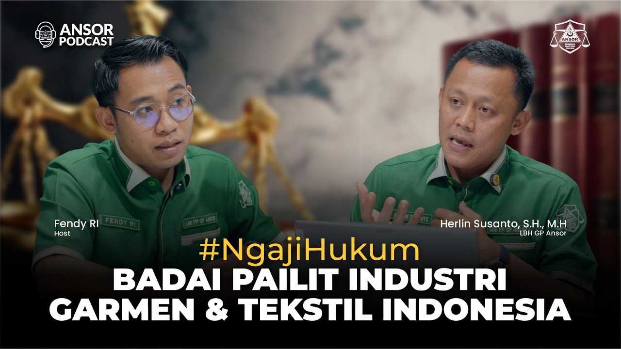 DARURAT GARMEN DAN TEKSTIL INDONESIA: SIAPA DALANG DI BALIK BADAI PAILIT INI???