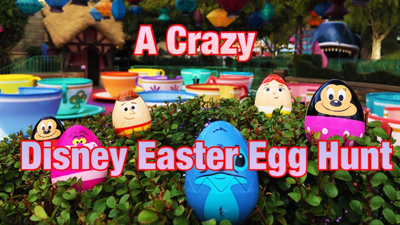 Epcot Easter Egg Hunt!! YouTube
