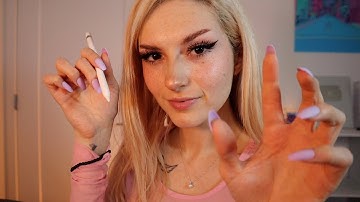 [ASMR] Chaotic Face Tracing & Mouth Sounds | Up Close, Fast & Aggressive