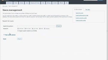 Users management in X-Cart v4.4