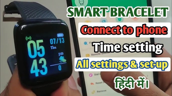 Smartwatch Smart Bracelet D20 Android e IOS - Mistersates Import