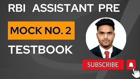 Rbi Assistant Mock 2 || Rbi Assistant preparation 2023 || Rbi Assistant 2023 Strategy #rbiassistant
