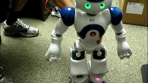 TTU Abilene robots walking