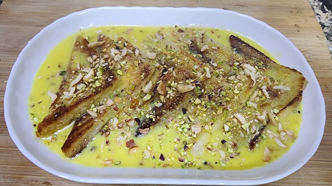 Shahi Tukra Mix|Dessert |Eid Special| Shahi Tukra Recipe|Rich Bread Pudding with milk |Chef Balghari