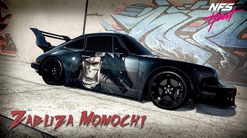 ZABUZA MOMOCHI Porsche 911 RSR Wrap NFS Heat Car Design Livery Naruto Anime
