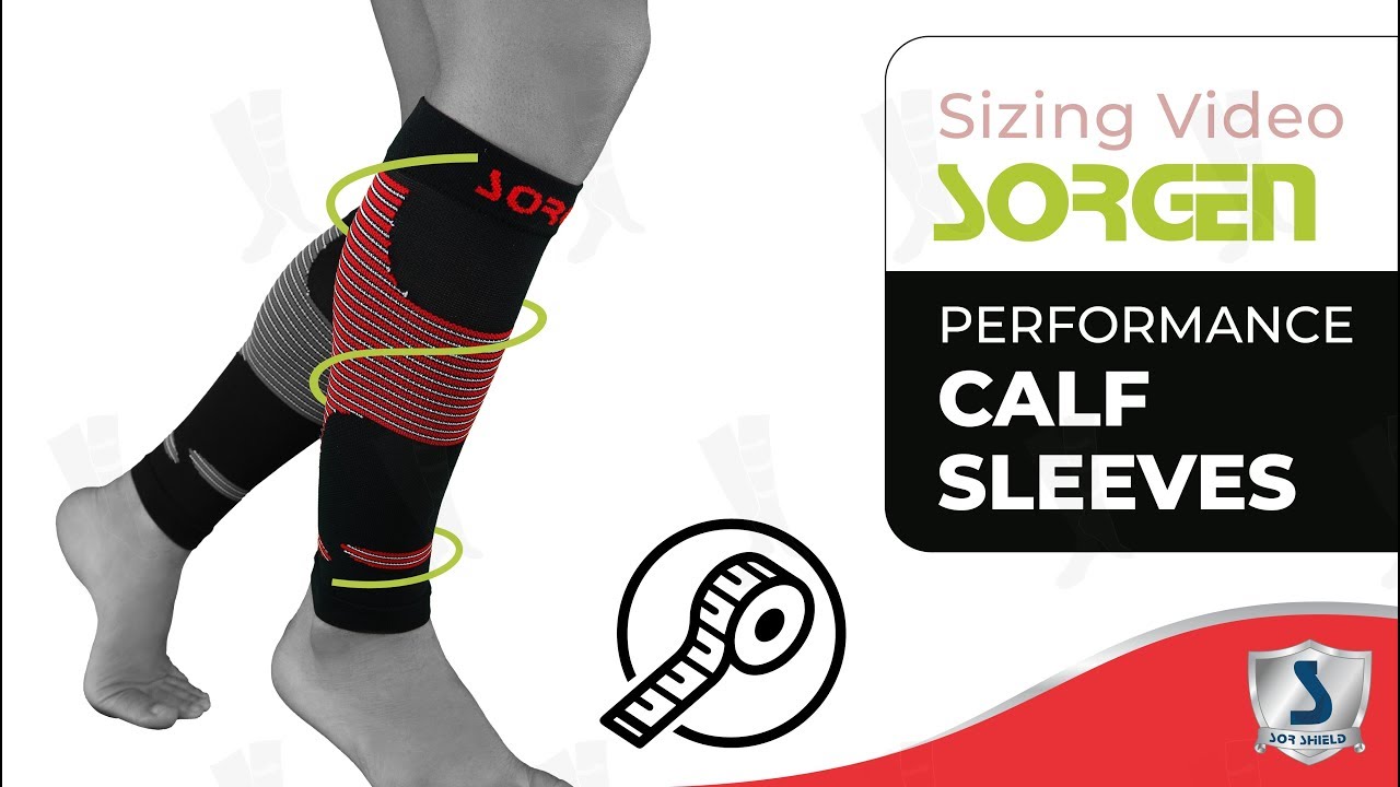 How to measure your size for Sorgen® Performance Calf Sleeves