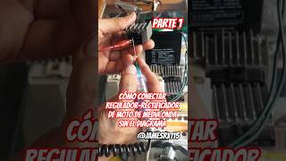 P1 #cómo #conectar #regulador #rectificador de #moto de #media #onda #sin el #diagrama de #conexión