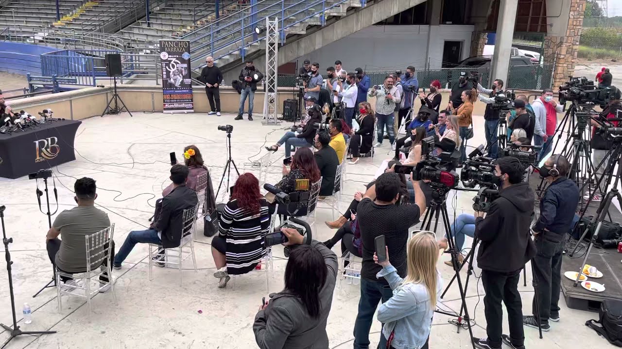 Rueda de prensa Pico Rivera Sport Arena YouTube