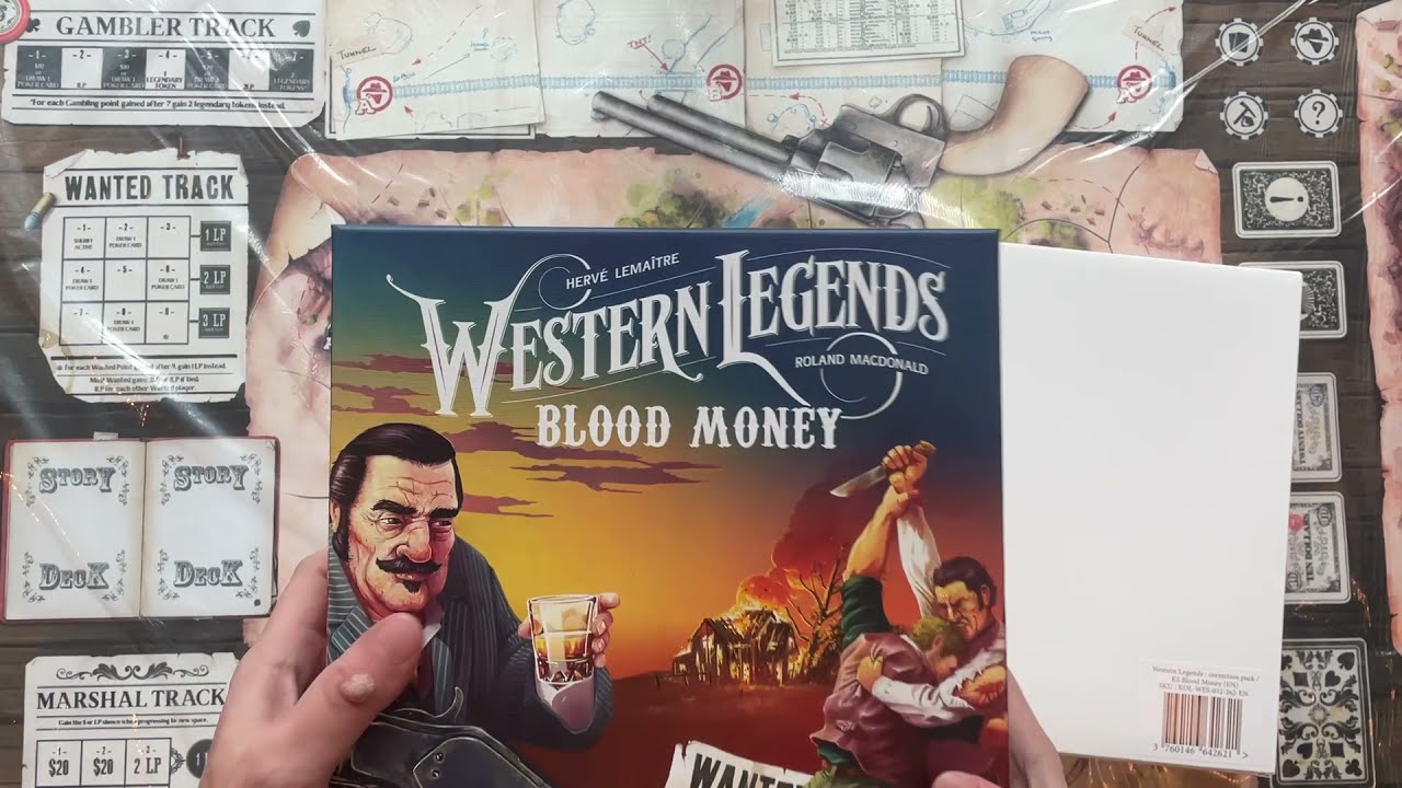 Western Legends Blood Money Unboxing