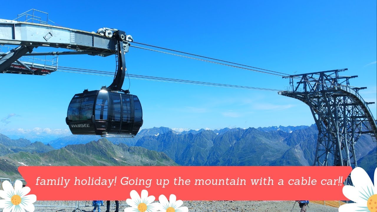 Going up the mountain with a CableCar!! YouTube