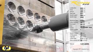 FPT Industrie S.p.A - RONIN 300 - SEL4 - DRILLING test Ø145