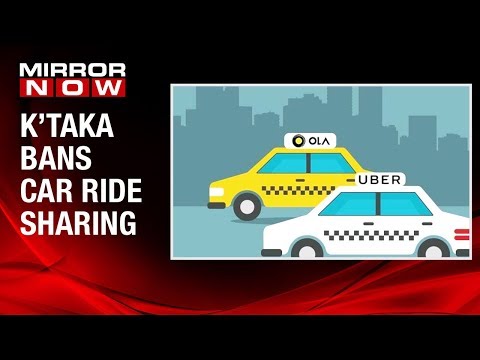 Karnataka bans commercial ride sharing or carpooling services