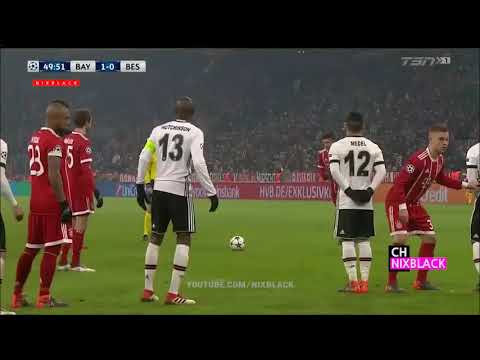 Bayern Munich Vs Besiktas 5-0 All goals and 1 red card