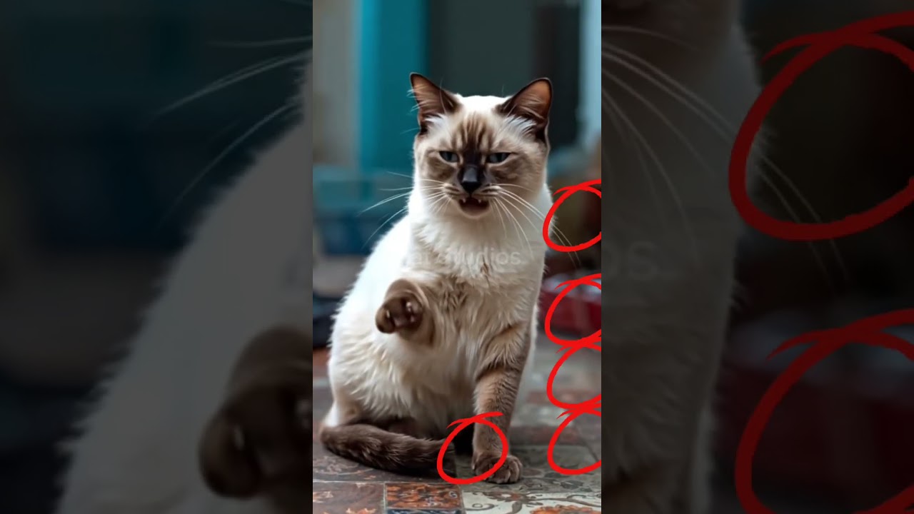 #happybirthday #funny #kitten #animalintelligence #kucing #cute #cat #cake #aicats #shorts #short #o