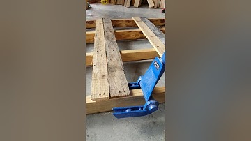 Break down pallets for DIY projects with a Pallet Buster!