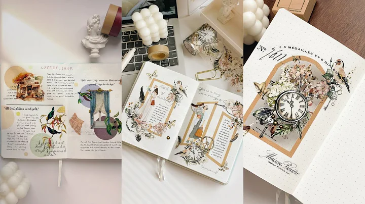 ASMR Aesthetic Journaling | Journal With Me | The Washi Tape Shop