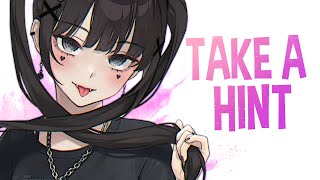 Nightcore - Take A Hint (Lyrics)