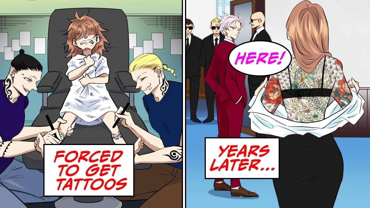 The woman with full-body tattoos at six years old who became a secretary [Manga Dub]