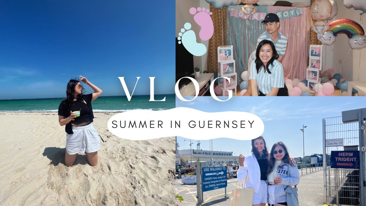 🌤️SUMMER IN GUERNSEY - Herm DayTour, Gender Reveal Party🥳