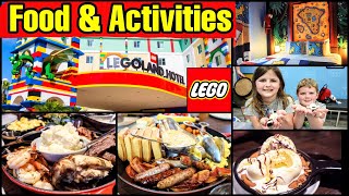 Legoland Florida Hotel & Pirate Island Hotel Food Reviews & Activities | Shipwreck & Bricks Review