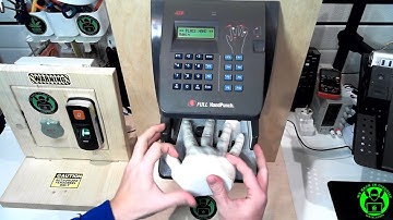 Silicon Hand Attack - HandPwning: hacking hand-geometry recognition-based access control systems