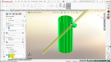 SolidWorks tutorial | Design And Assembly  | SolidWorks VESSEL TANK